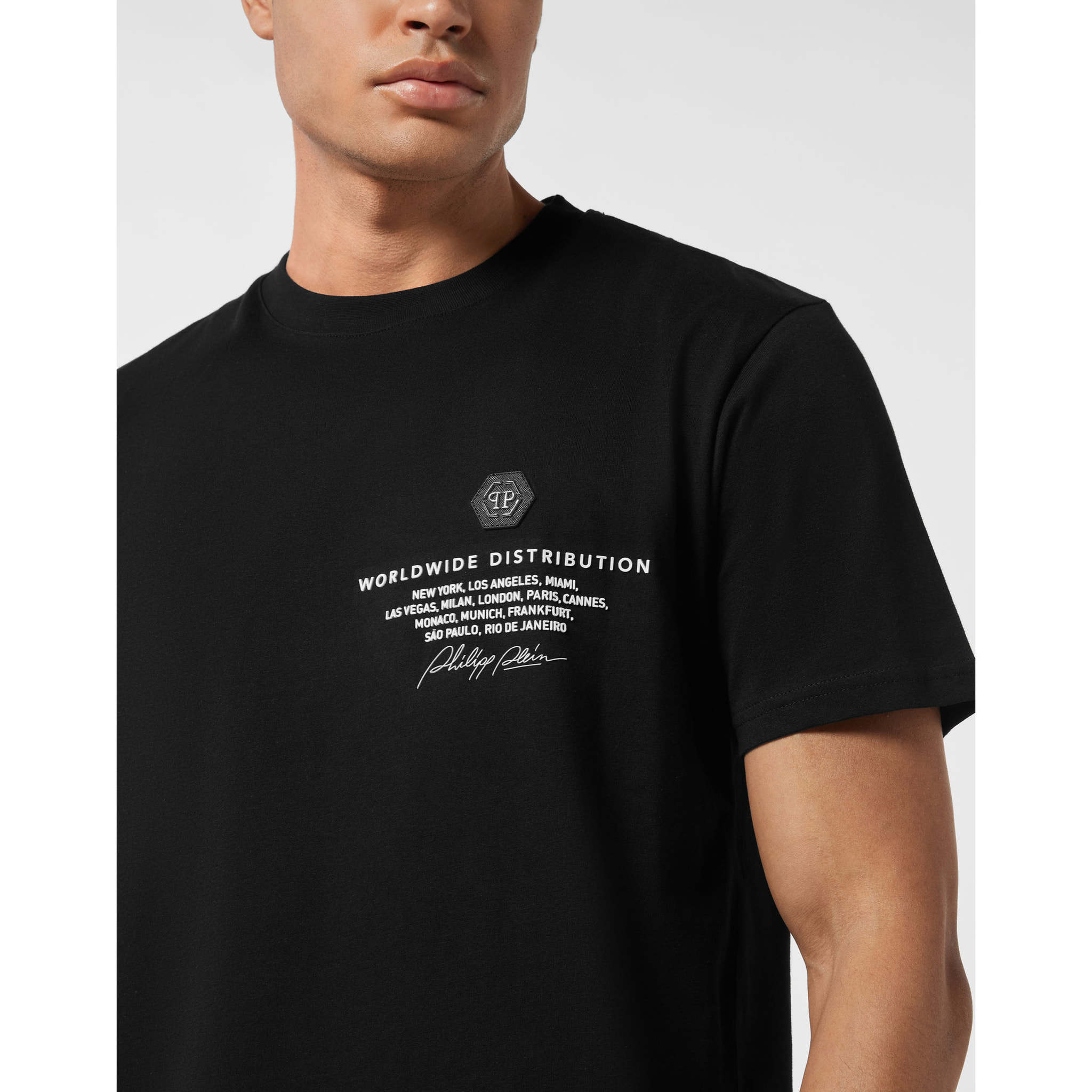 PHILIPP PLEIN T-Shirt Round Neck Ss