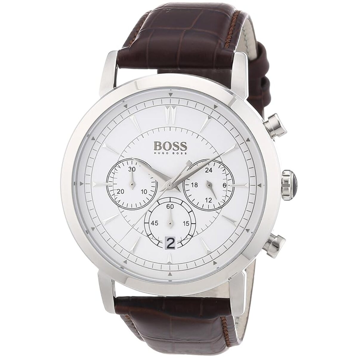 Reloj Hugo Boss 1512871 Hombre Analogico Cuarzo con Correa de Cuero