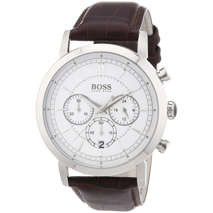 Reloj Hugo Boss 1512871 Hombre Analogico Cuarzo con Correa de Cuero