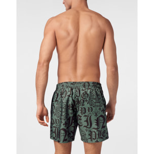 PHILIPP PLEIN Swim Trunks GOTHIC PLEIN
