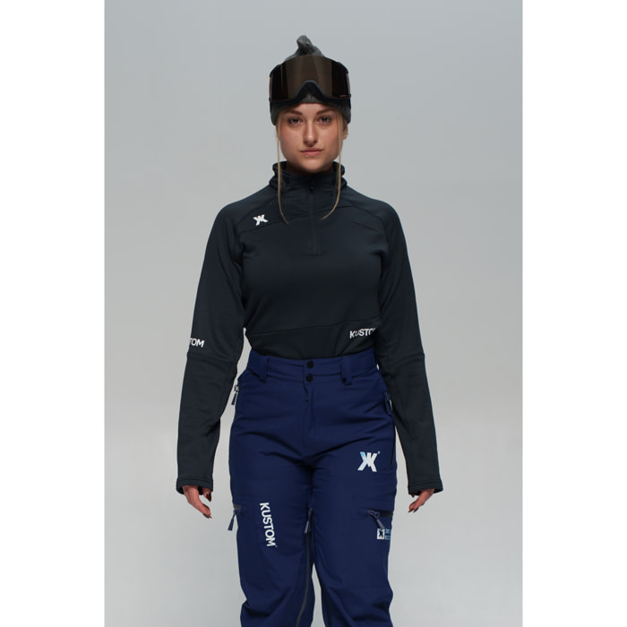 Maglietta termica AXIS KUSTOM blu navy DONNA