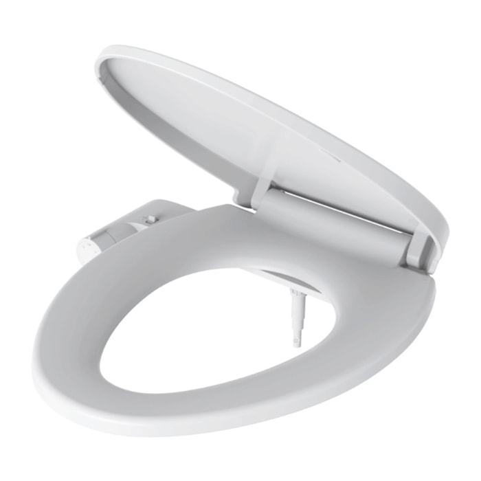 Bidet universel pour abattant de WC, blanc (EASYBIDET)