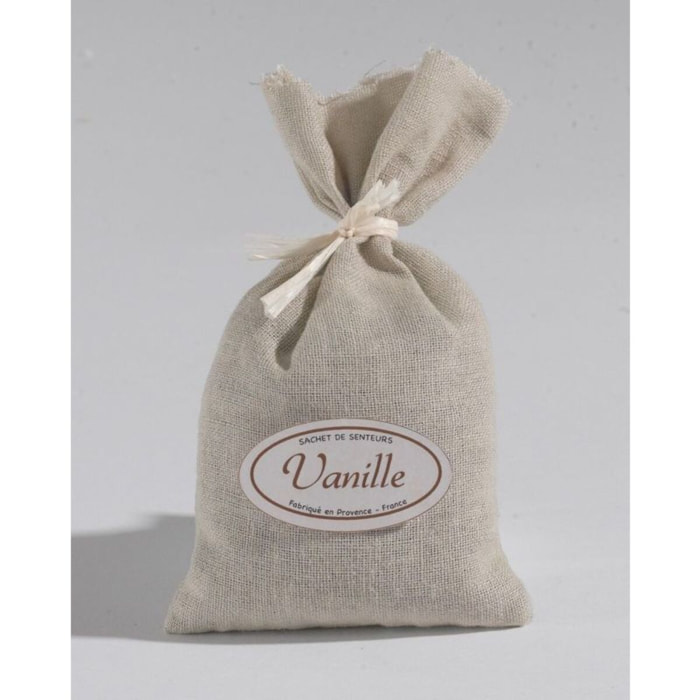 Désodorisant COMPACTOR lot de 2 sachets parfumés à la vanille pour linge de maison et textile
