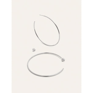 Pendientes Aro Ankara XL Acero