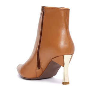 Stivaletti Donna colore Cuoio