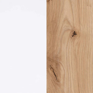 Mueble de salón modular Lunet en blanco artik aplino 190 cm Blanco Artik (Blanco Mate) - Alpino