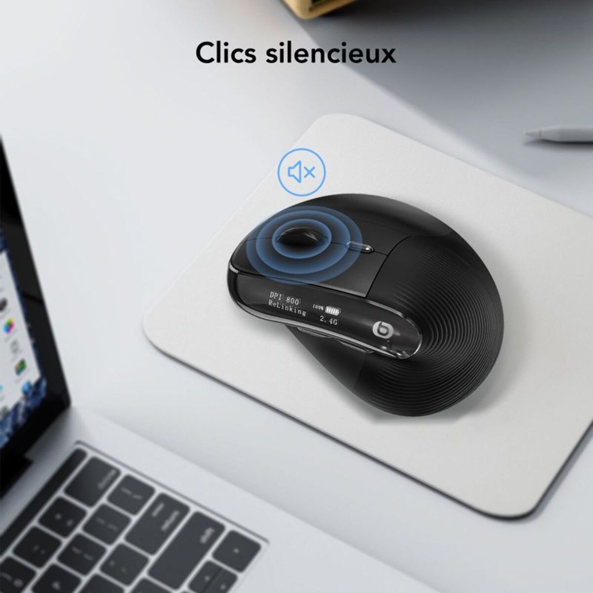 Souris sans fil ESSENTIELB Ergo Sans fil