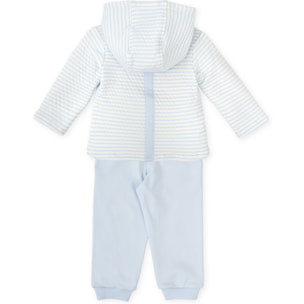 CONJUNTO 2 PZAS. AZUL CIELO - Azul cielo