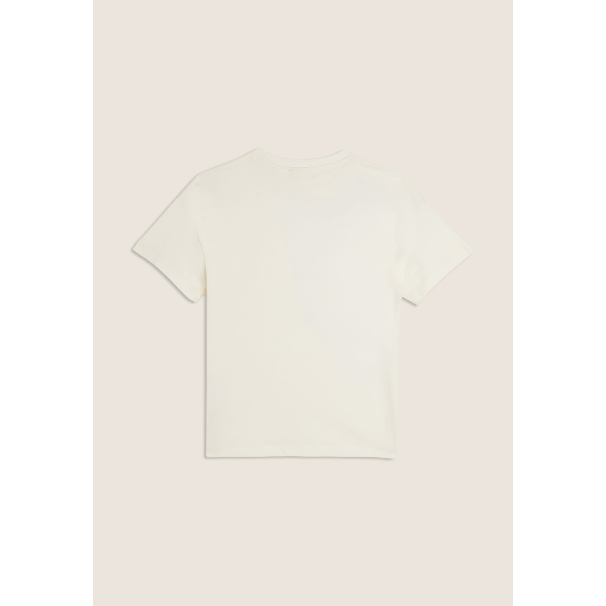 T-shirt Junior regular con grafica omino effetto leopardato