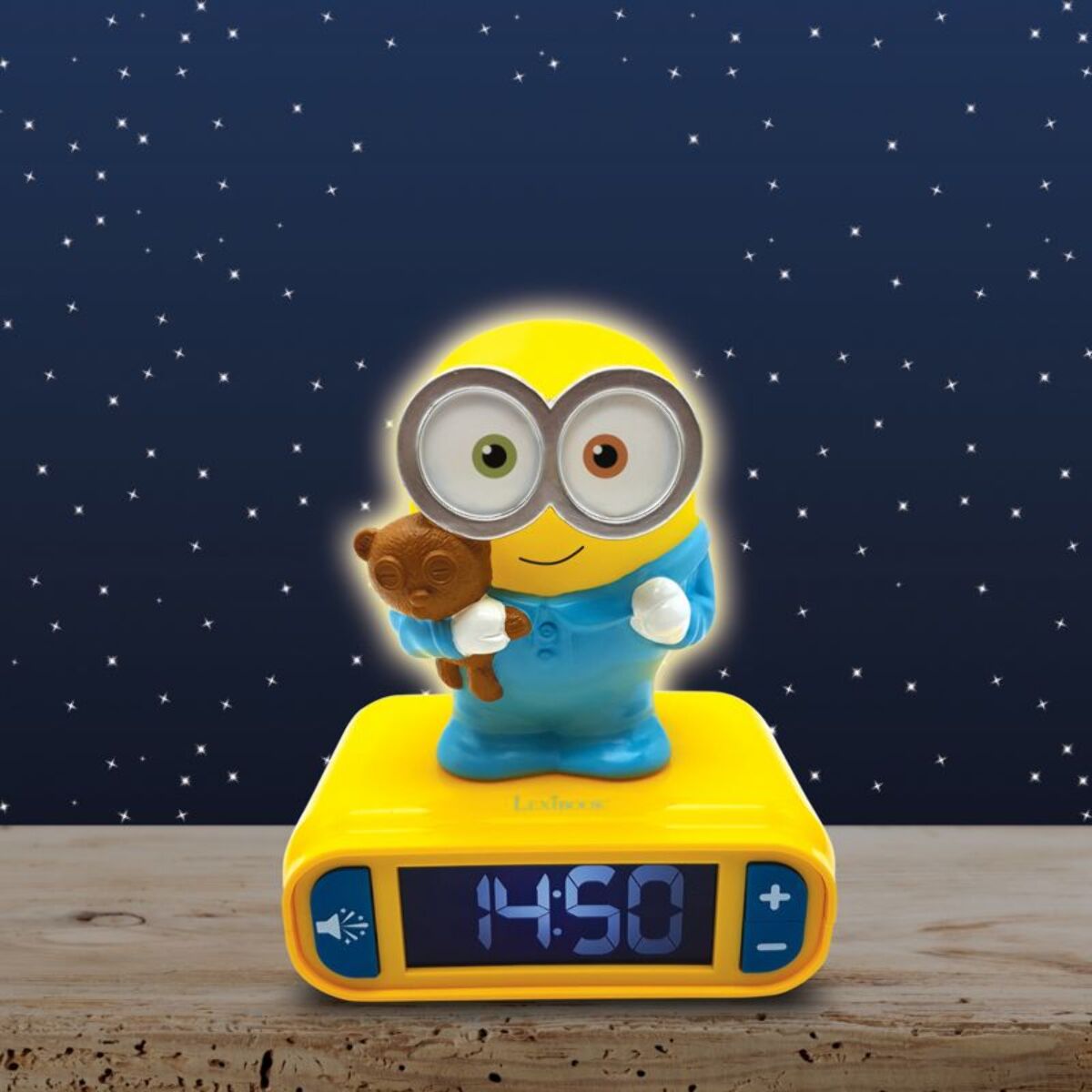 Radio réveil LEXIBOOK Les Minions avec effets sonores