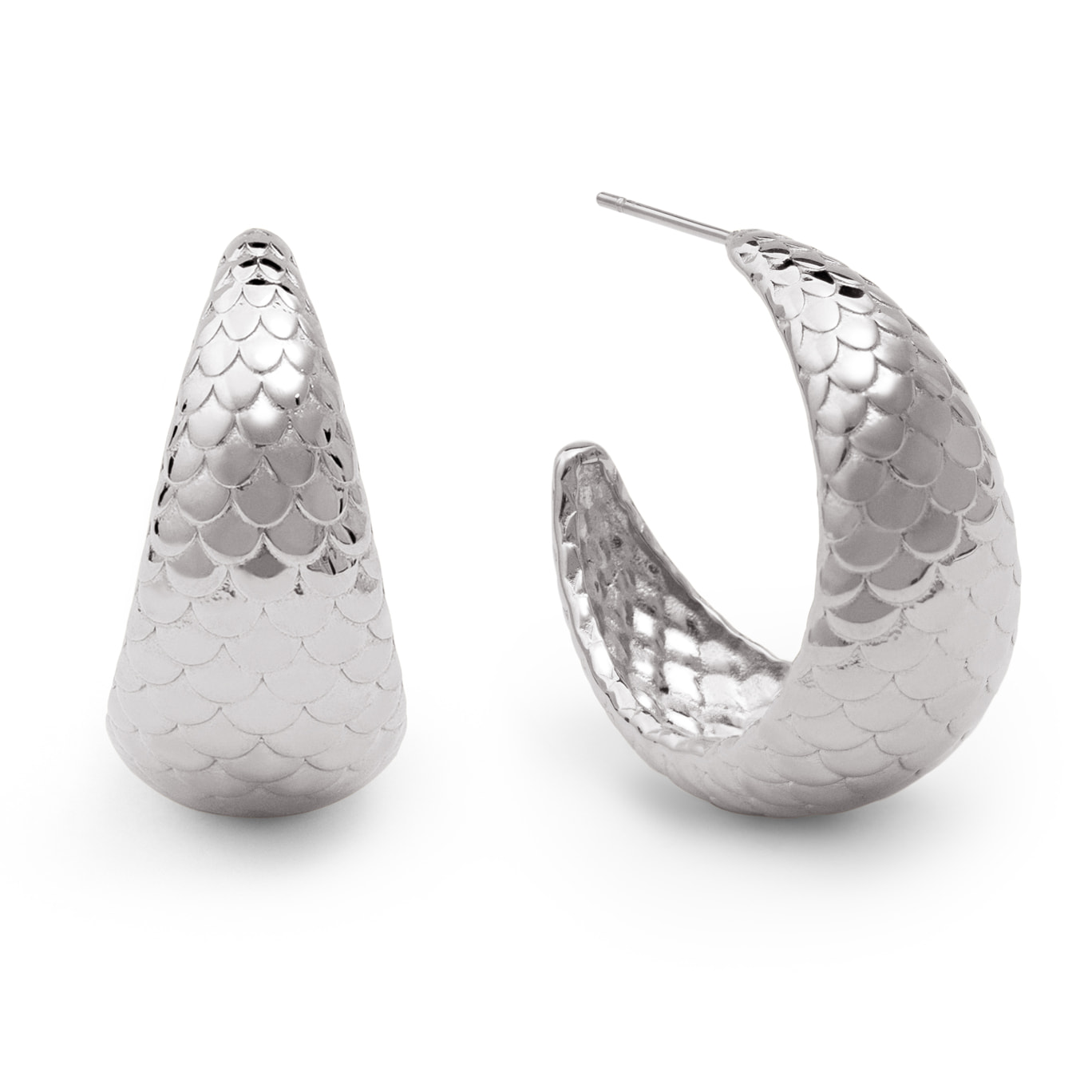 Pendientes Aro Mermaid Acero