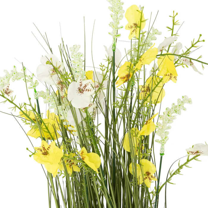 Fagot de fleurs artificielles"Ludo" H80cm