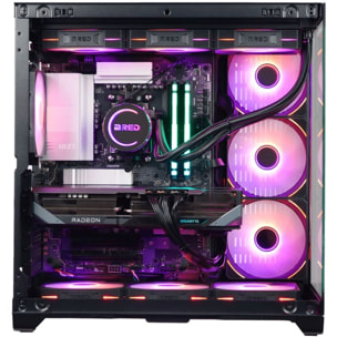 PC Gamer MRED AMD Ryzen 7 7800X3D – AMD Radeon RX 9070 XT – 32 Go RAM DDR5 – SSD 1 To