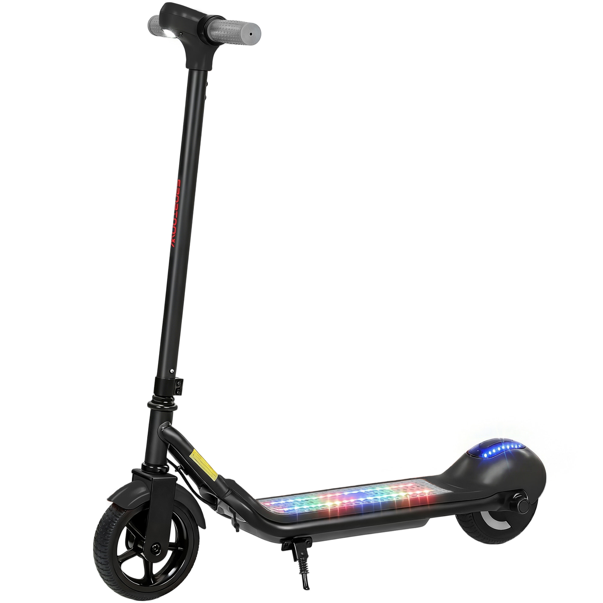 Trottinette électrique enfant écran LED lumières RGB 10 Km/h max. noir