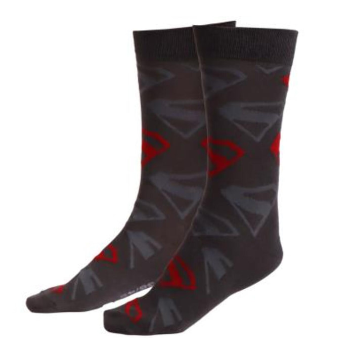 Calcetines Superman - Color Gris - Talla 38-45
