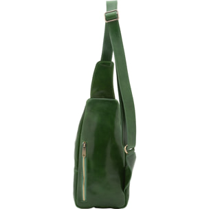 Marsupio  da uomo In Vera pelle Made in Italy 33x17x7 cm