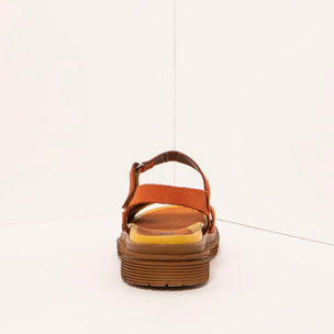 Sandalias 1548 NOBUCK DARK ORANGE/ BIRMINGHAM color Dark orange