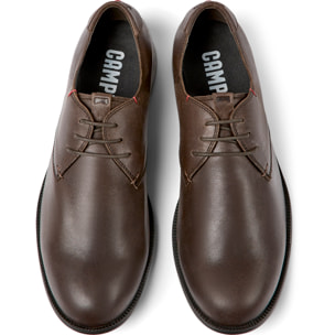Scarpe stringate - CAMPER 1913 - Marrone - Pelle liscia