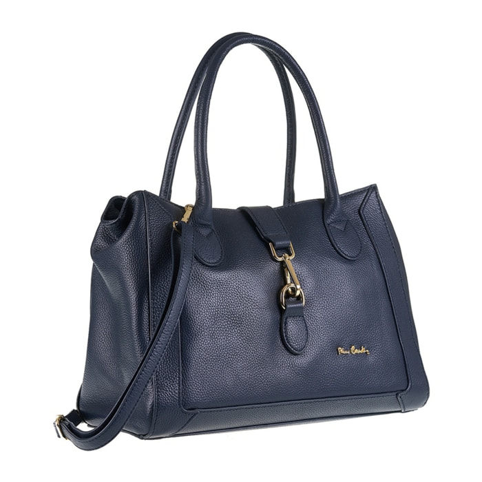 Borsa a mano da donna Made in Italy - Modello Althea Lux - 100% pelle - 34.5 x 22.0 x 17.0 cm