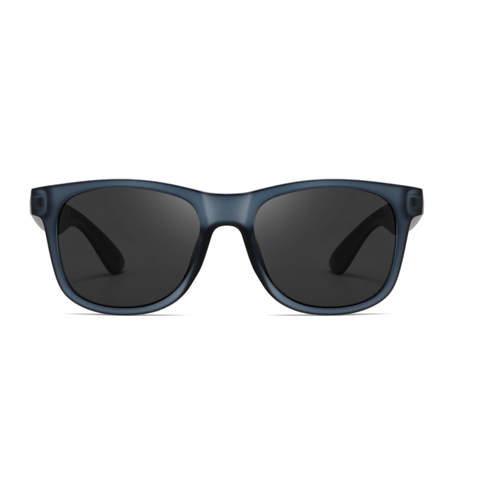 Gafas de sol PALO ALTO WINDSURF - Azul mate transparente / Polarizada ahumada