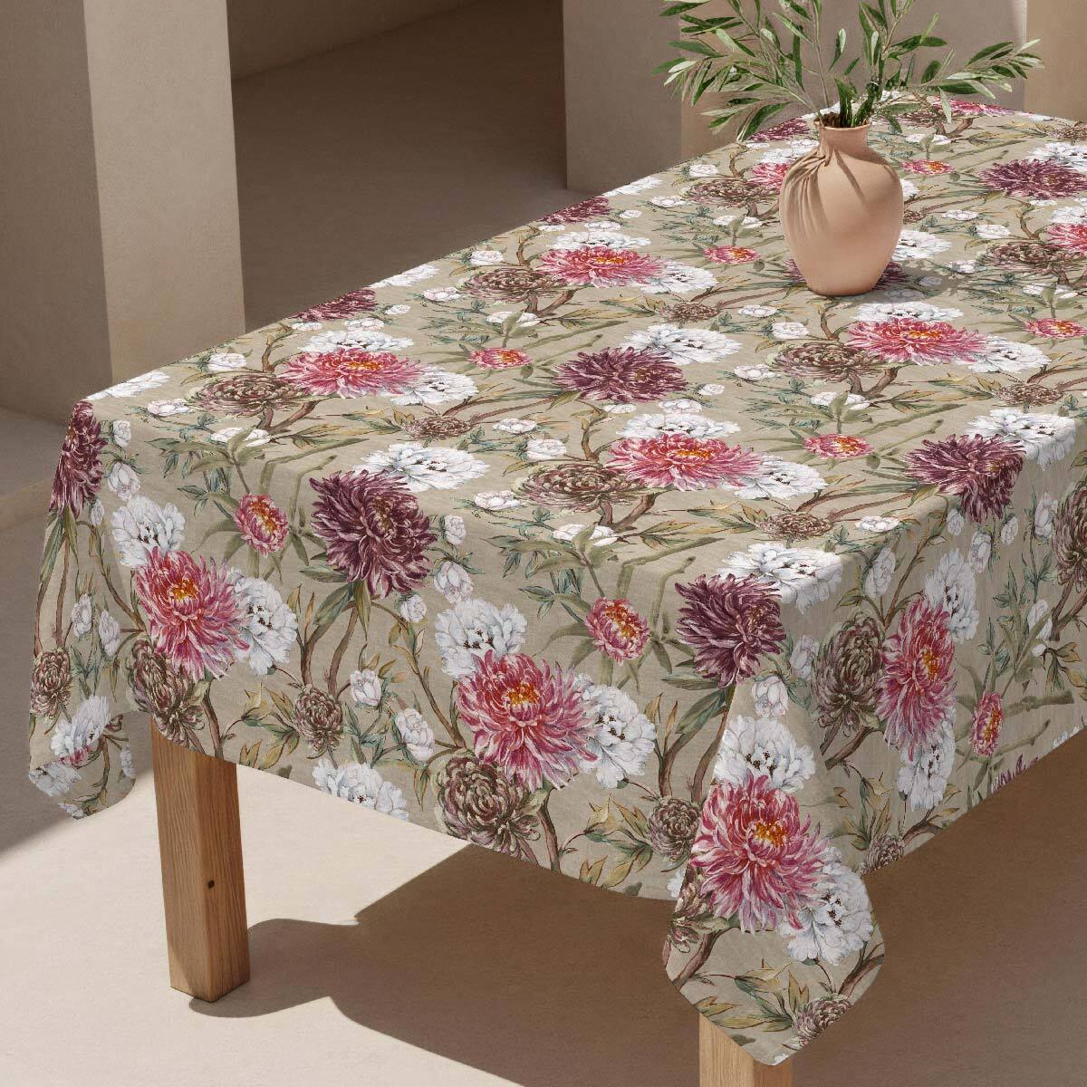 Nappe anti-taches Pekin - 100% coton -
