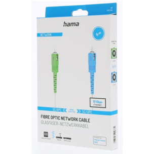 Câble fibre optique HAMA Cable fibre SC-APC / SC-UPC 6M