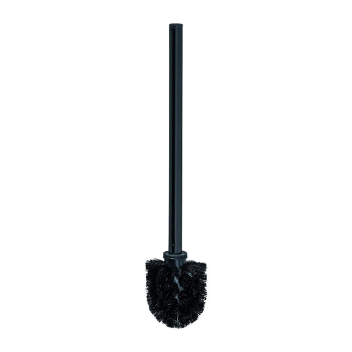 Brosse wc de rechange noir mat Fackelmann New York