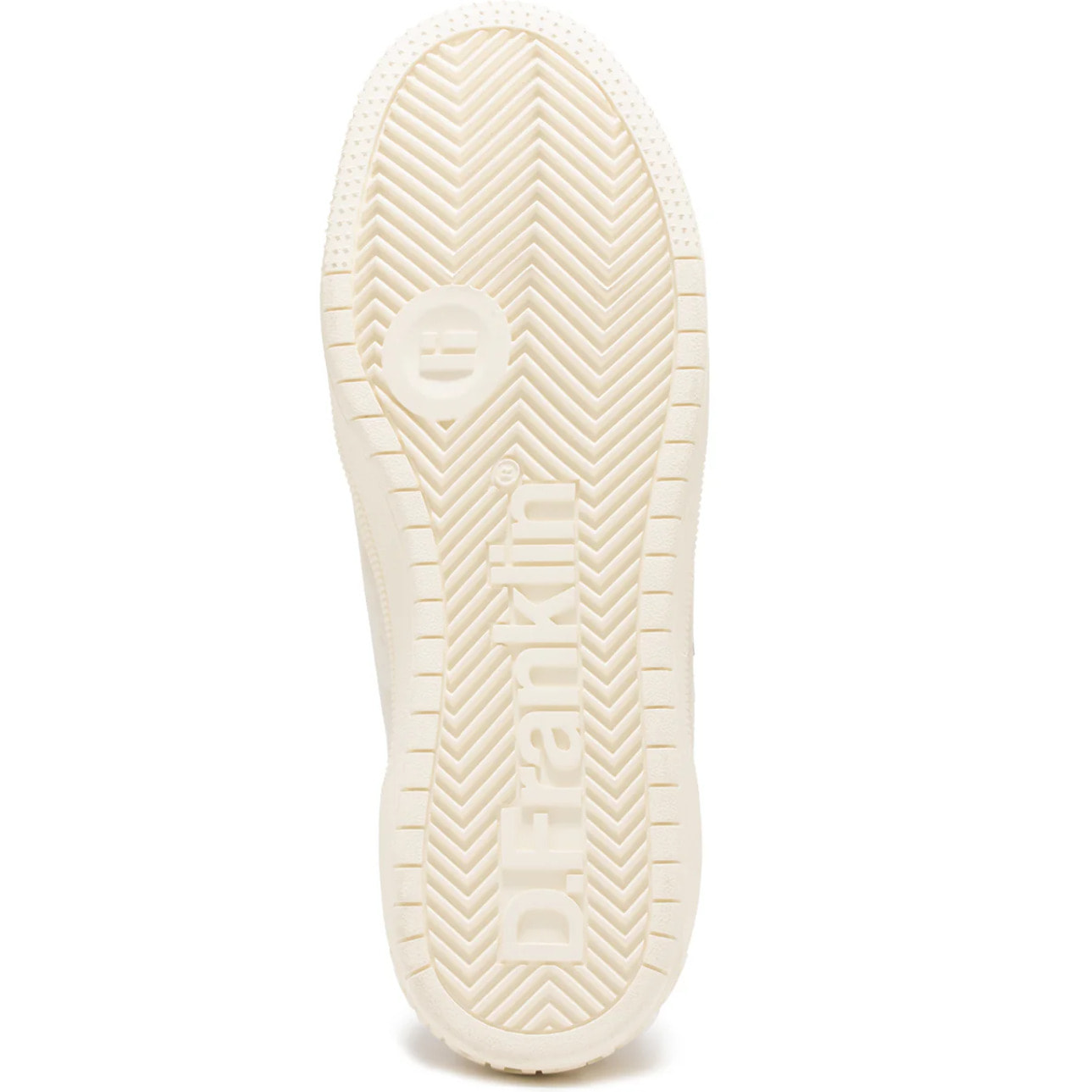 Zapatillas Deportivas Unisex de Piel Con Forro Técnico Rebel Basic Flag Crema