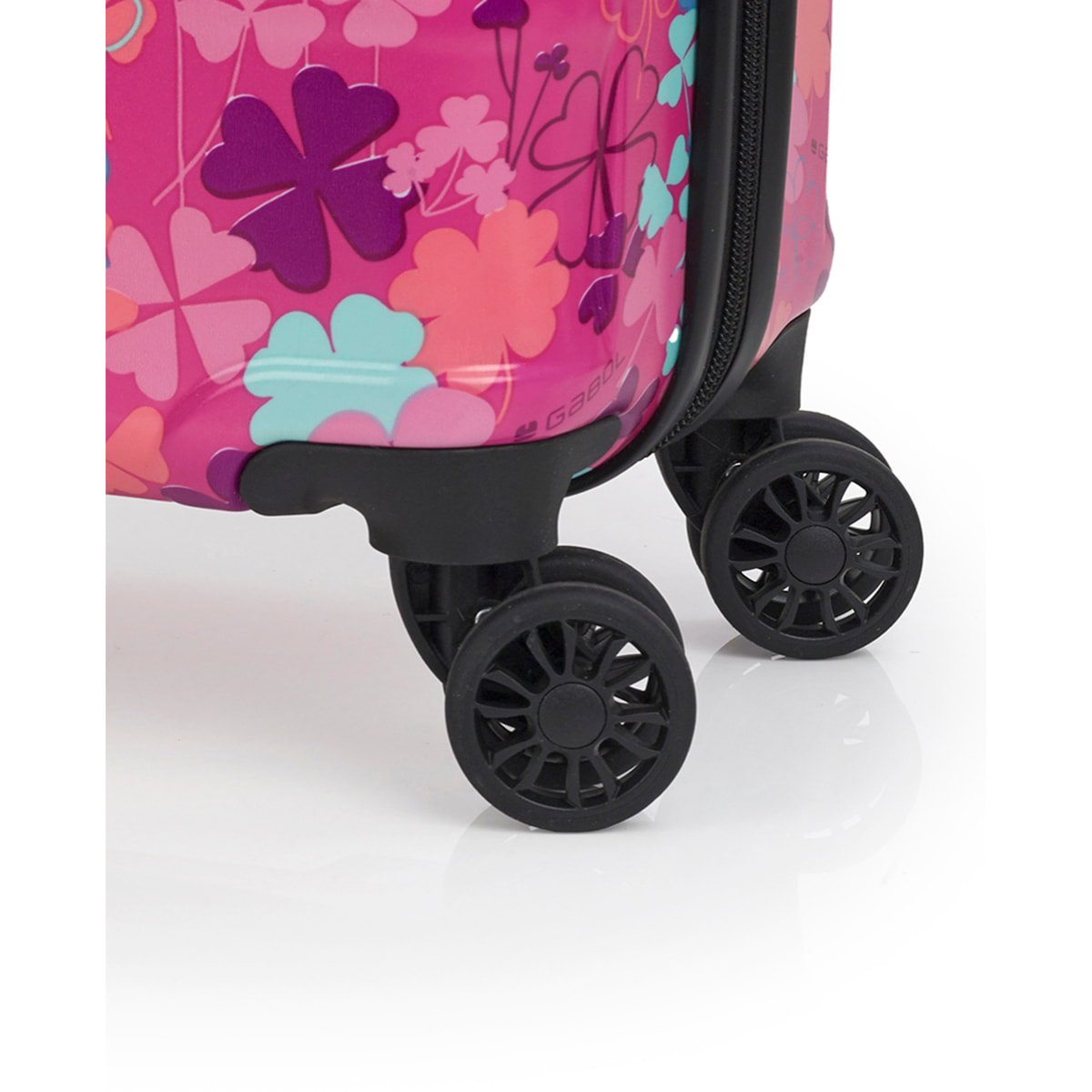 Set de maleta de cabina, mediana y neceser Gabol CLOVER