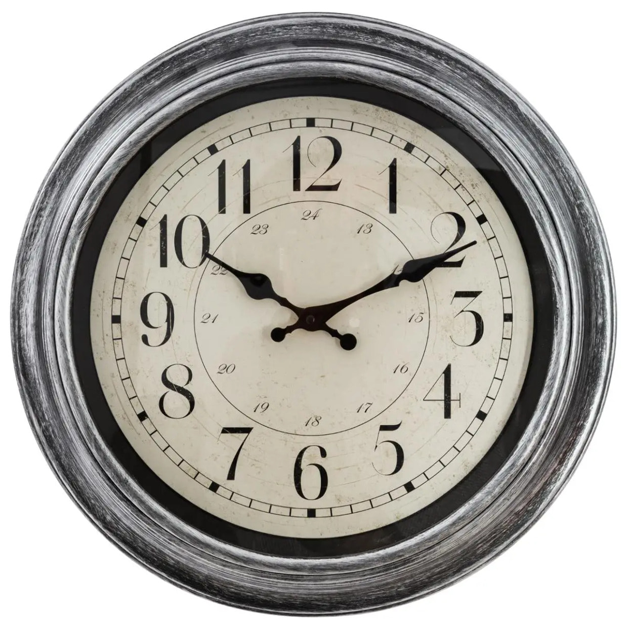 Horloge "Ilan" à moulures D40cm