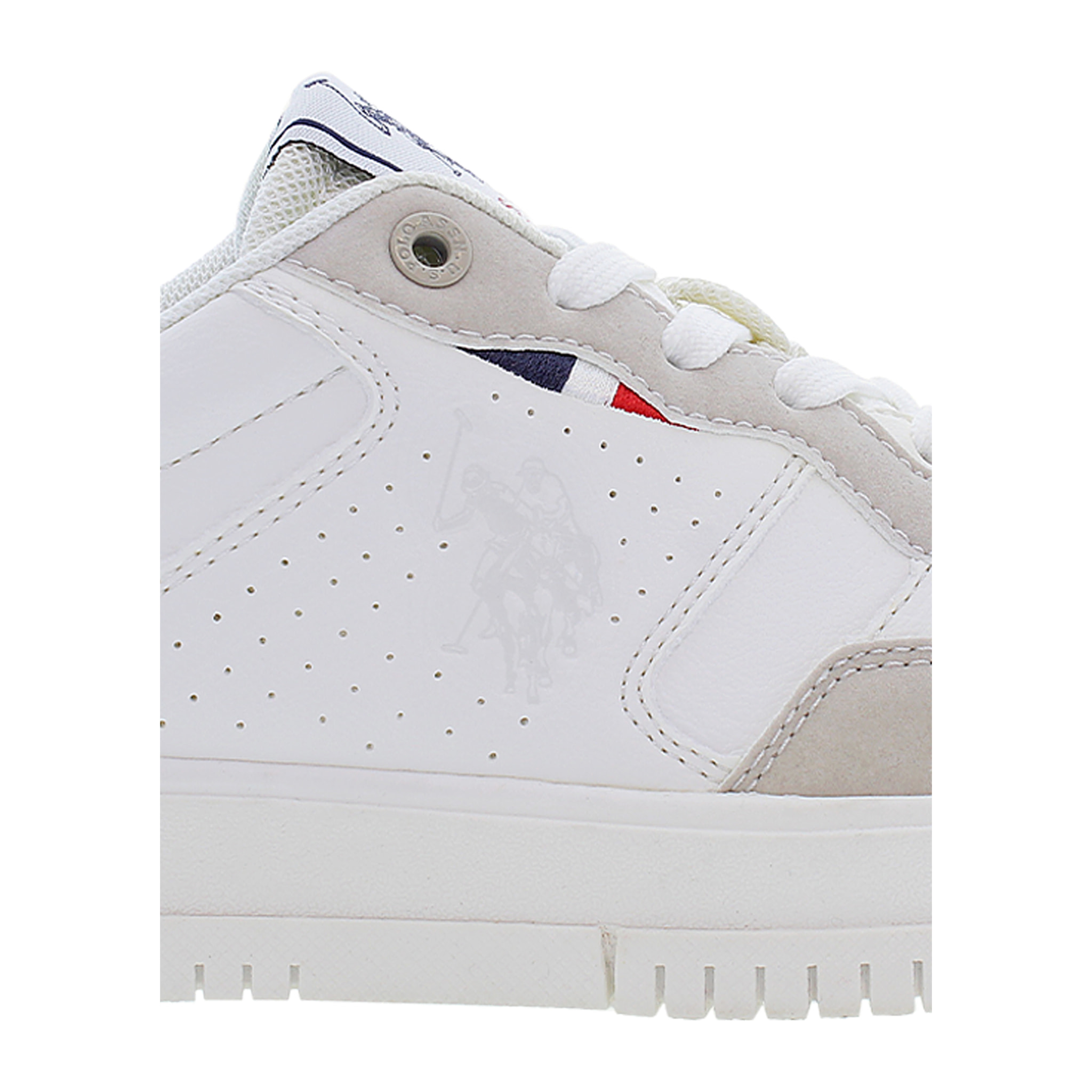 Sneakers U.S. Polo Assn. bianco-marrone