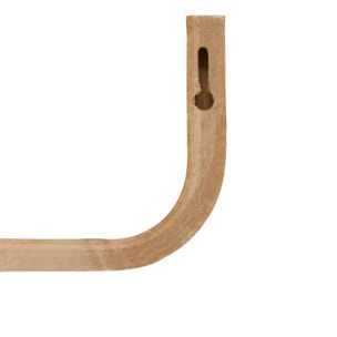 Étagère courbée beige
