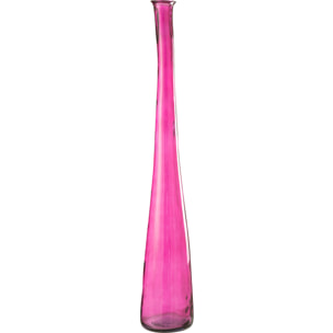 J-Line vase Noah - verre - fuchsia - large - 120 cm de hauteur