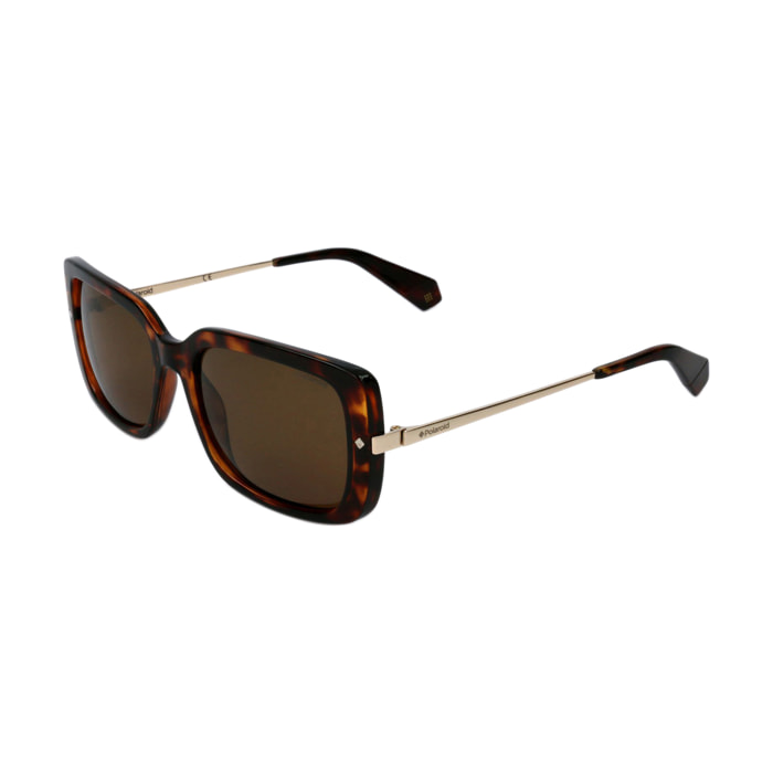 Polaroid - lunettes de soleil - marron - verres : coloris bronze - UV: cat. 3