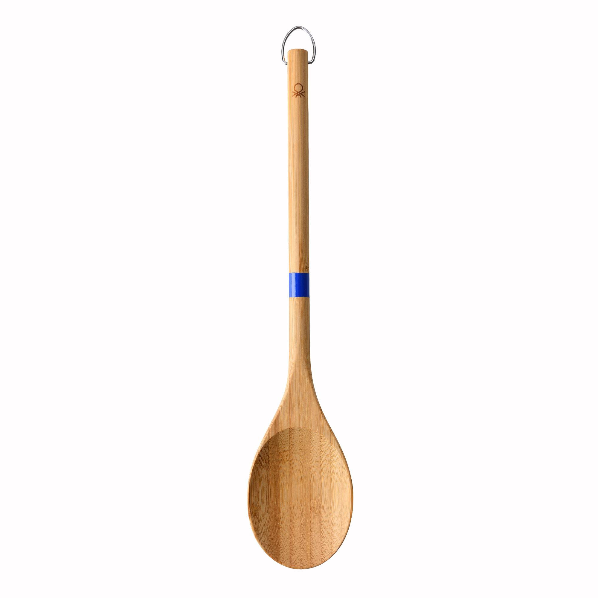 Set 3pc utensilios cocina bamboo benetton