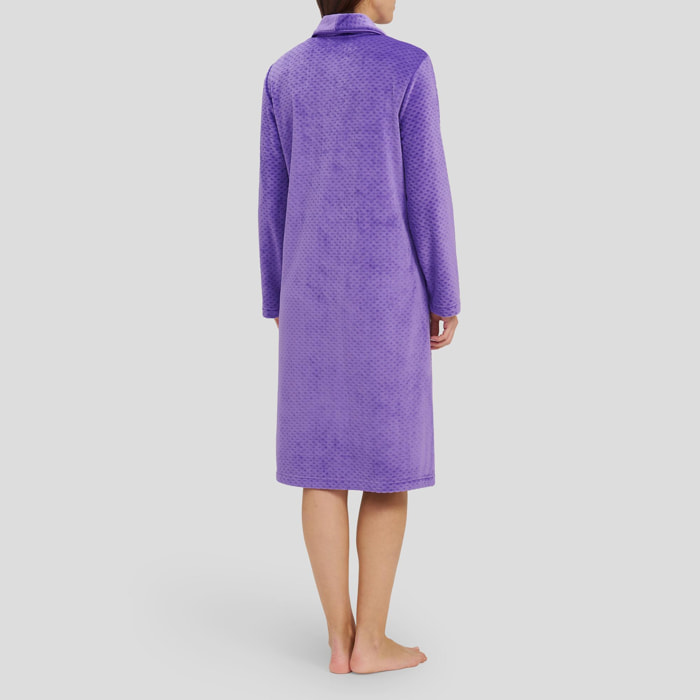 Bata larga Morado