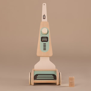 Aspiradora de madera ASPIRALOOM para niños