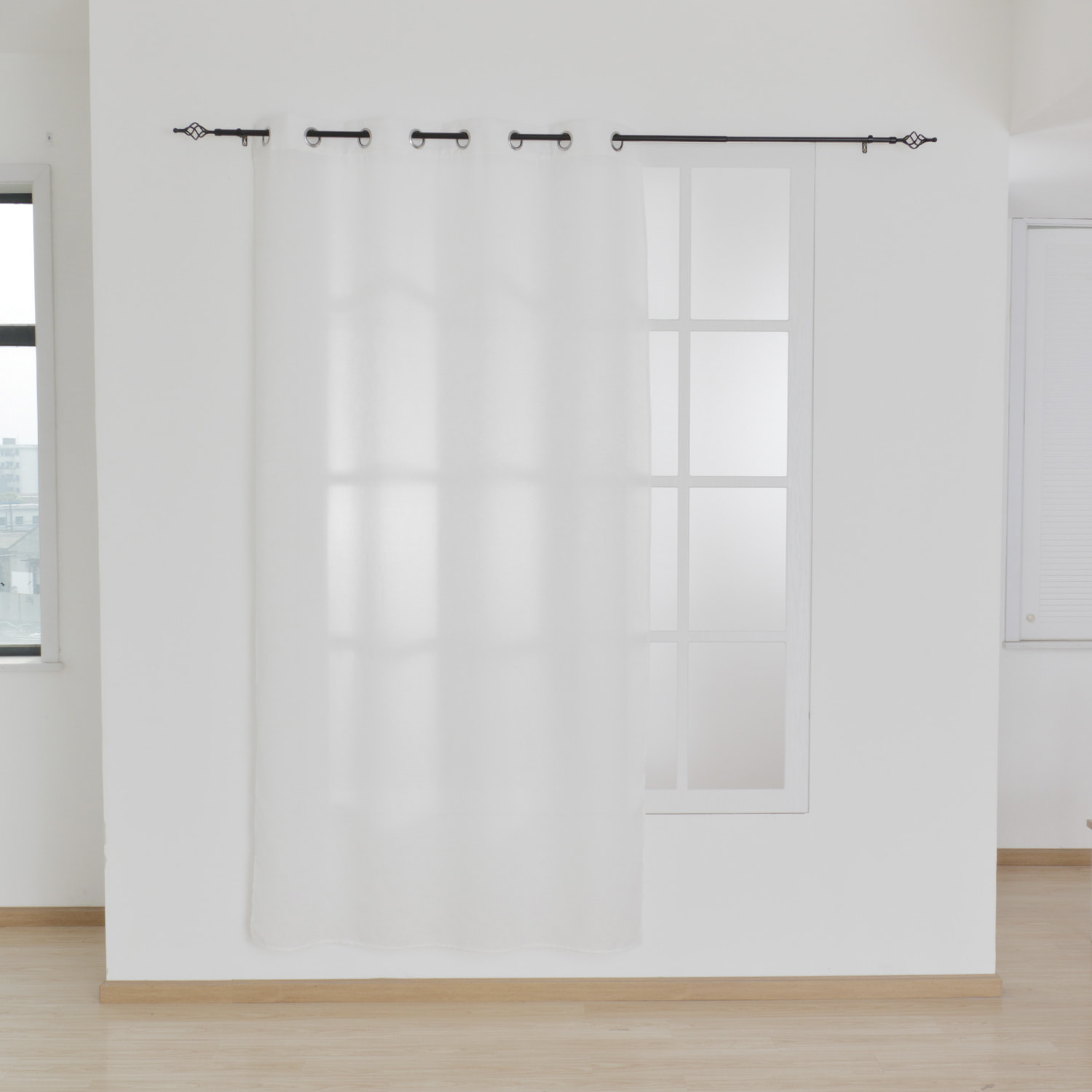 Tenda traslucida con stampa 140x260 cm.