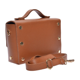 Borsa a mano Anna Luchini Cammello