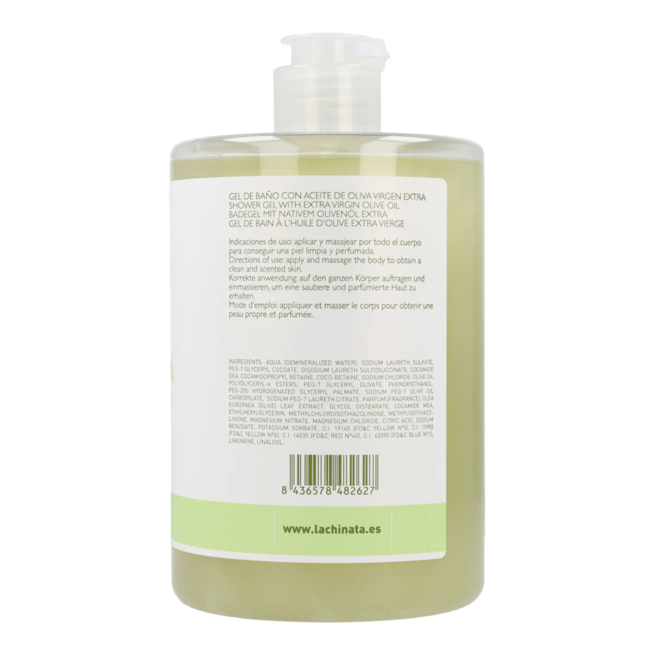 Gel de Baño con AOVE La Chinata 500 ml