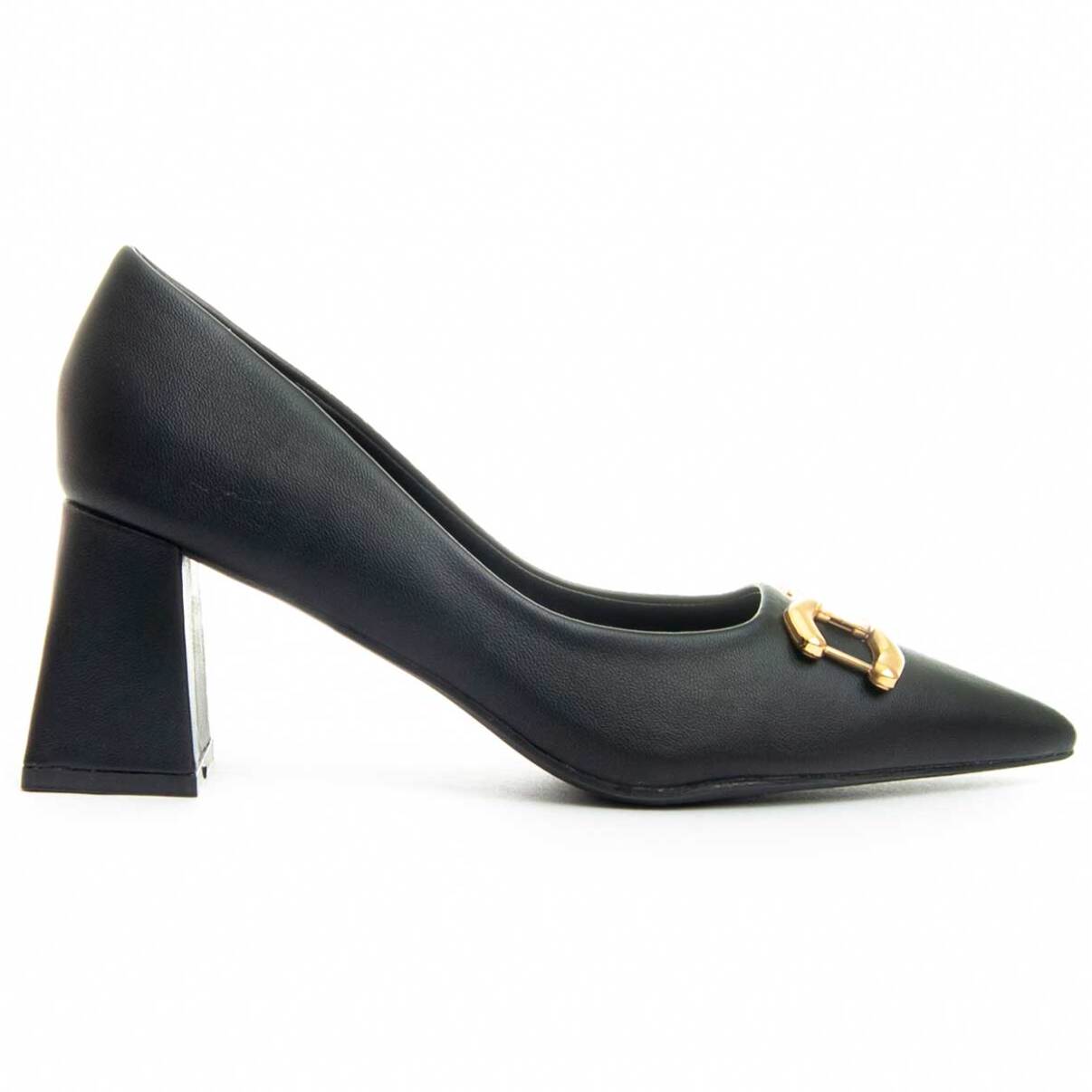 Zapato de tacón - Negro - Altura: 7 cm