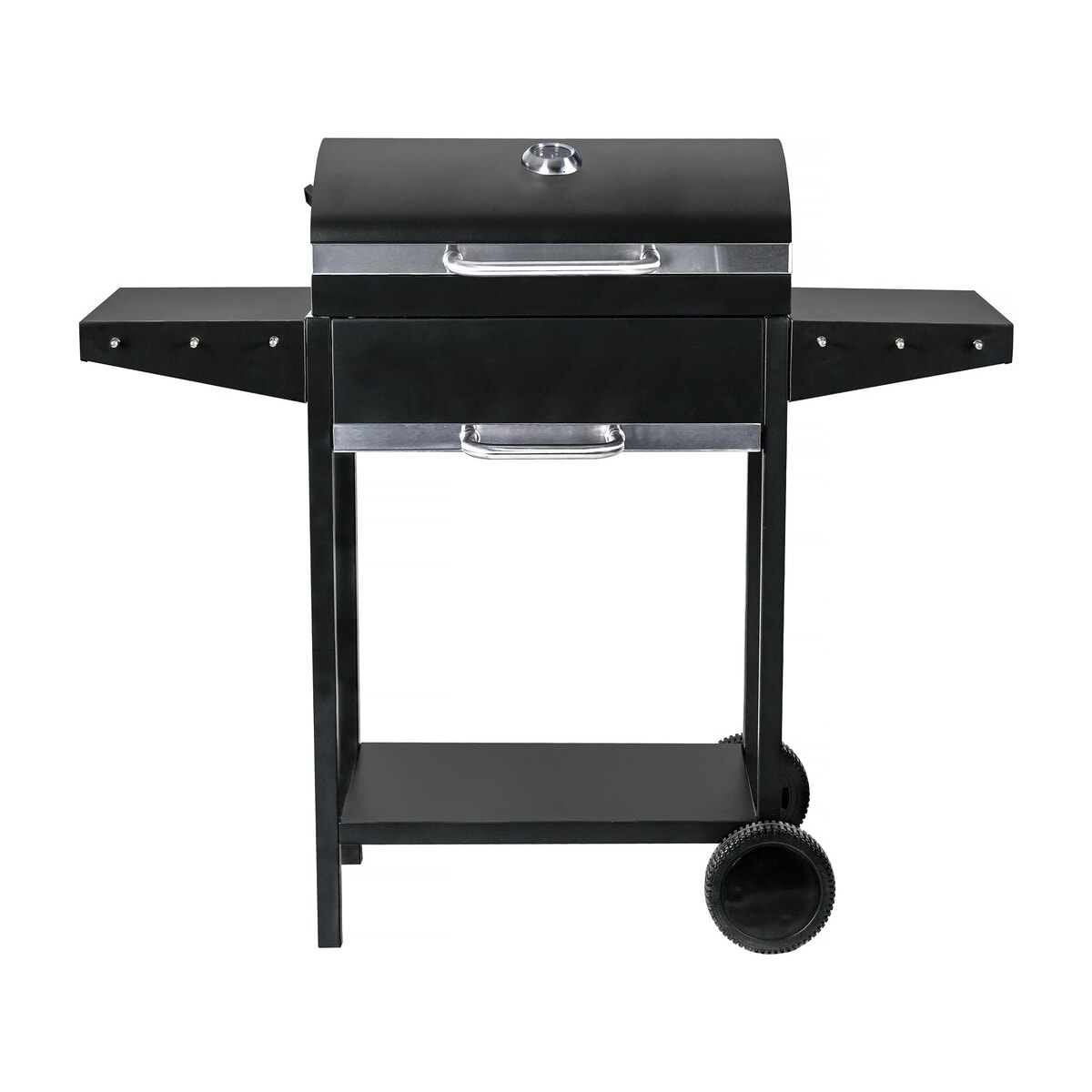 Barbecue a carbonella "Bizon" - 119 x 50 x 101 cm - Nero