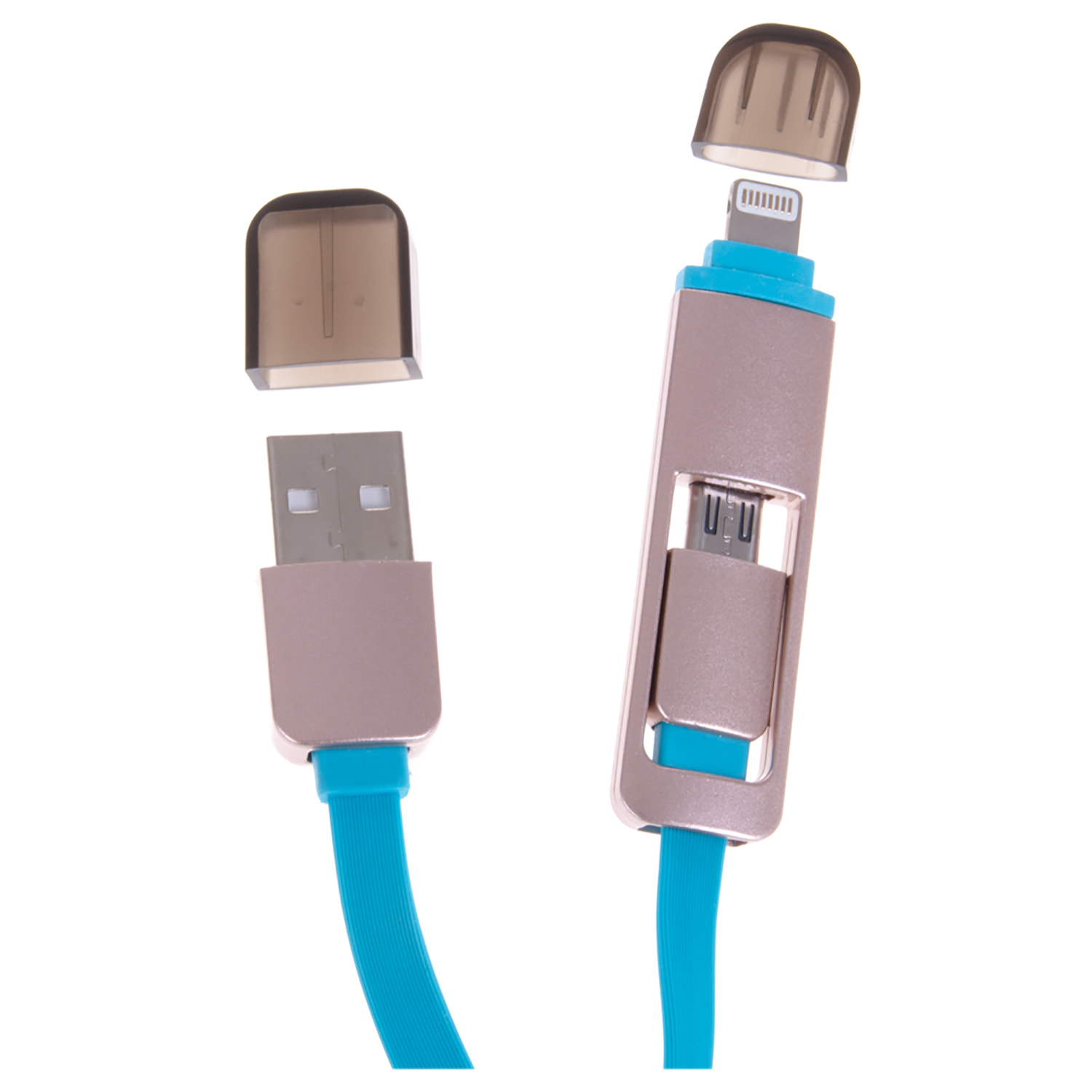 DAM Cavo 2 in 1 100x1 Cm. Colore blu