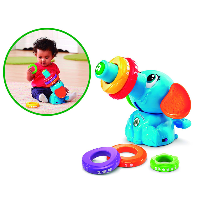 Juego para encajar con forma de elefante leapfrog