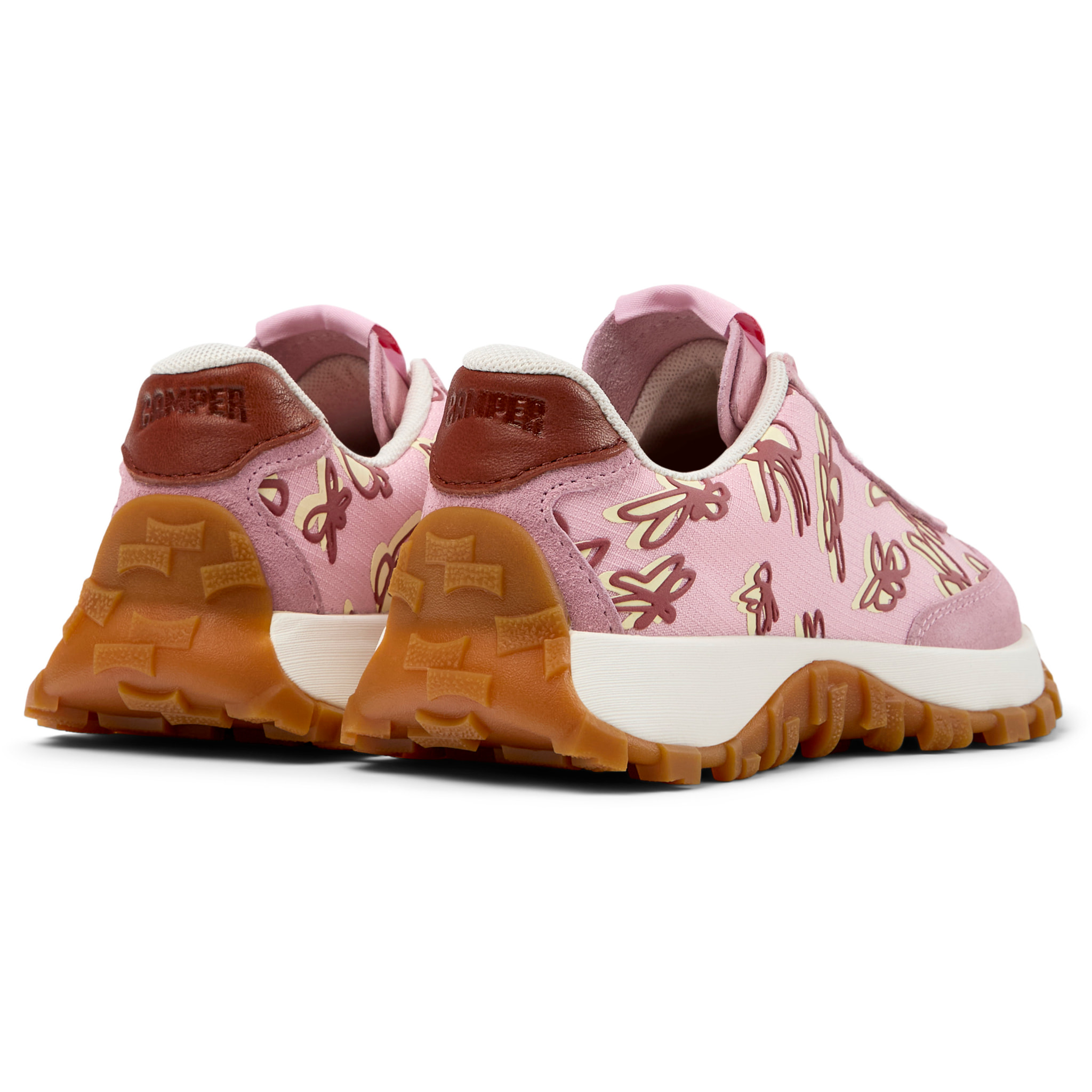 Zapatillas - CAMPER Drift Trail - Rosa - Textil técnico