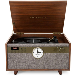 Platine vinyle VICTROLA VTA-835 Pieds Noyer