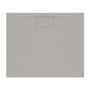 Receveur antidérapant Architectura Metalrim acrylique carré gris