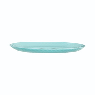 Assiette à dessert turquoise 19 cm Pampille - Luminarc