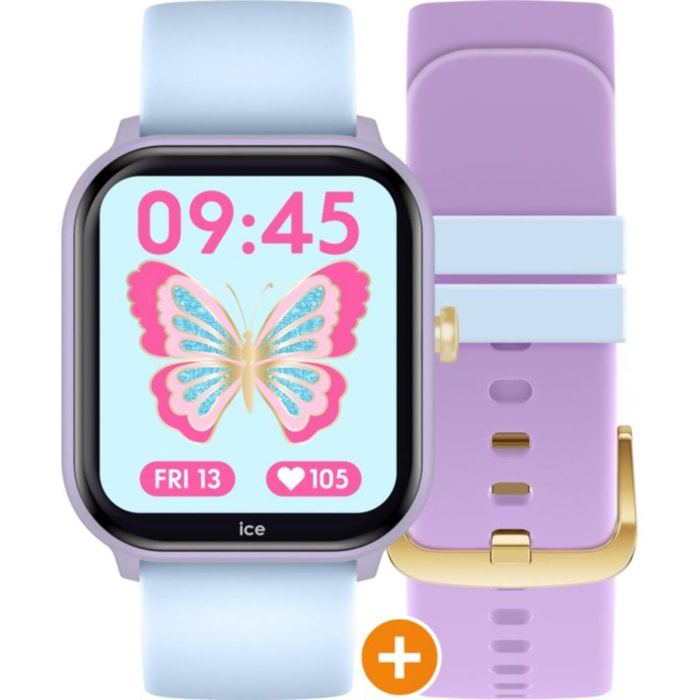 Montre connectée ICEWATCH Junior 2.0 - Purple + Bracelet violet