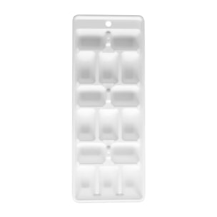 Bac à glaçons blanc pour 15 glaçons Fackelmann Bar Concept